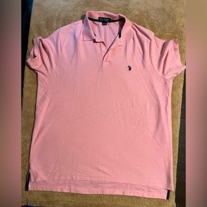 Men’s polo, pink, xxl.